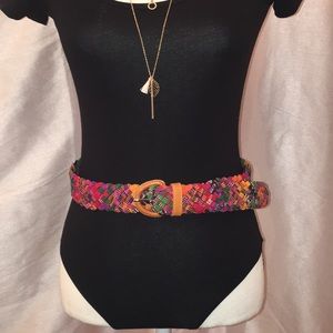 New braided belts from Guatemala 3 diff colors